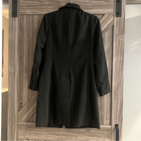 GAP Women's Charcoal Gray Dress Coat - Picture 3 of 9